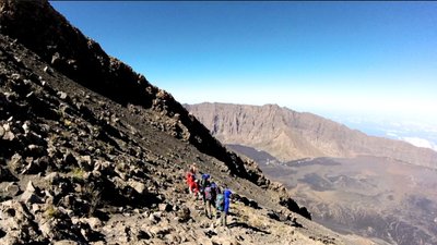 Wanderung in der Caldeira auf Fogo