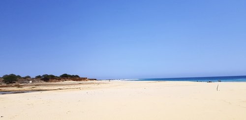 [Translate to English:] Strand auf Maio, Kapverden